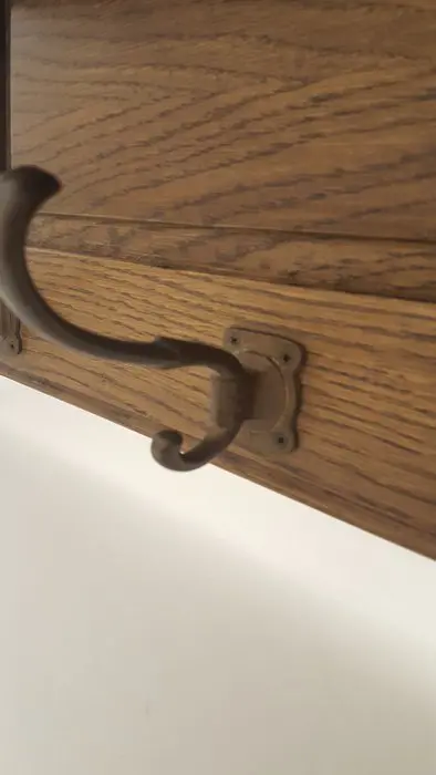 kapstok - Art Deco - Hout (Eik)