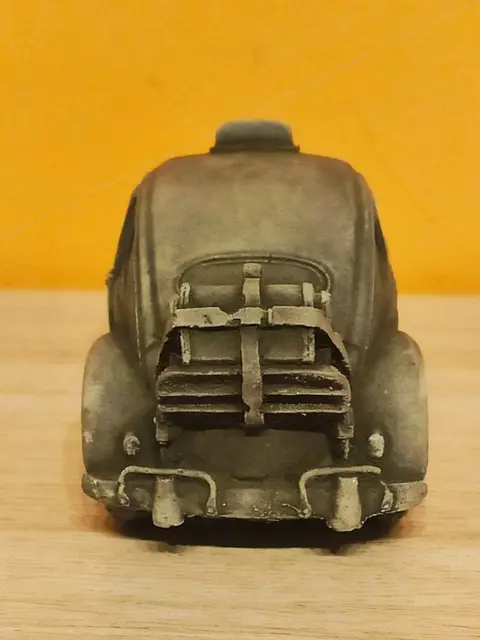 Betonnen modelauto's (3) - beton