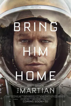 THE MARTIAN filmposter.