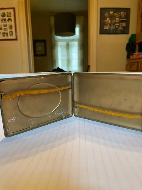 Sigarettendoos (1) - Victoriaans - metaal