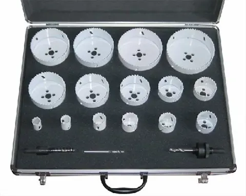 Gatenzaag set 18-delig spec. prijs