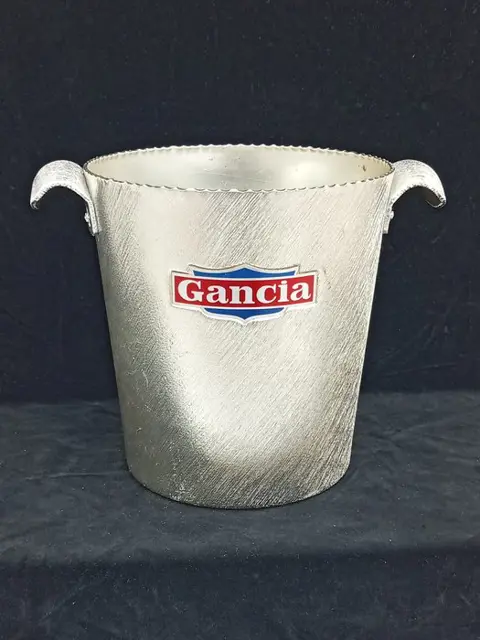 Dubbelzijdige "Gancia" ijsemmer - IJzer (gegoten/gesmeed)