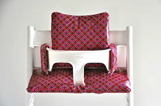 Gecoat kussen voor stokke tripp trapp kinderstoel 'Vintage