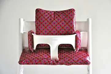 Gecoat kussen voor stokke tripp trapp kinderstoel 'Vintage