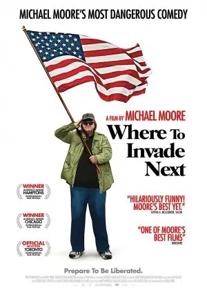 WHERE TO INVADE NEXT filmposter.