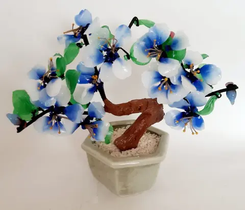 Bonsai boom (3) - Glas, Keramiek