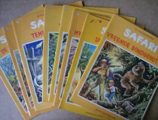 Safari stripboeken adv 1678