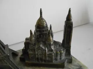 Beeldjes, Miniatuur (4) - Gepatineerd brons, Koper, Tin