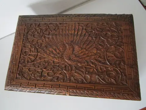 Documenten kist - Hout (Djati)