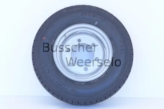 Wiel 14" Compl.205*6 205R14 1030KG Aanhanger Voorradig