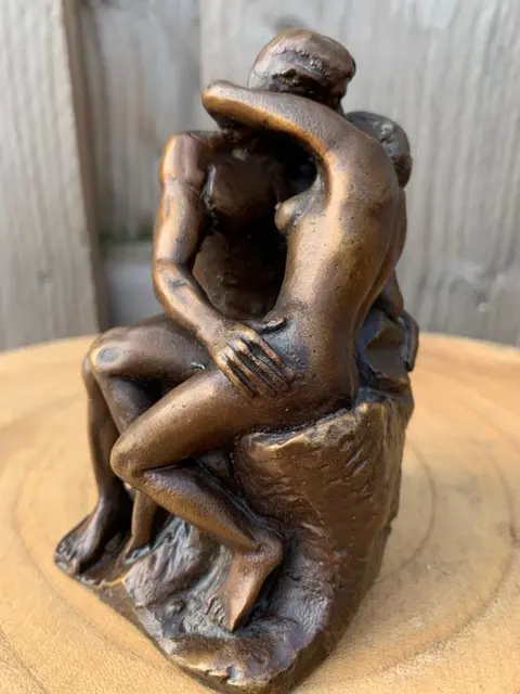 naar Auguste Rodin - De kus van Rodin (1) - Brons