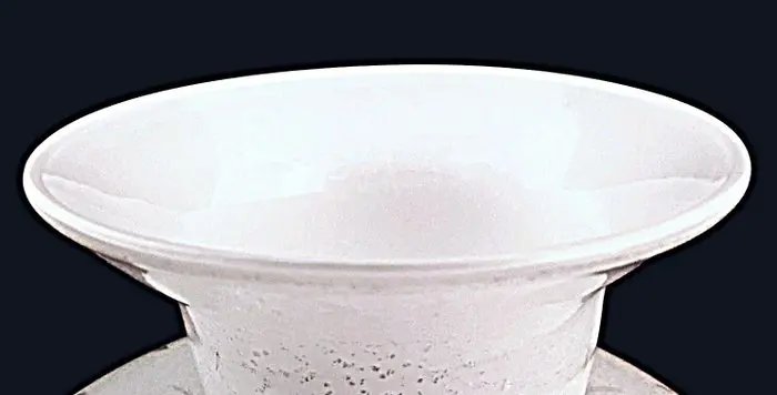 Paolo Rubelli - Rubelli Vetri d'Arte - Murano glazen vaas bedekt met bladzilver 925/1000 - Glas