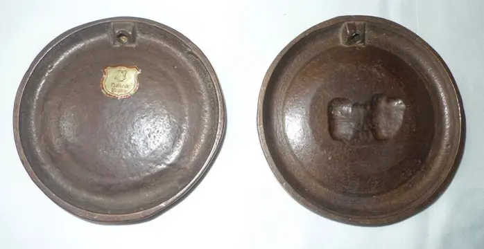 Plaquettes beelden van uilen en eendjes (2) - Brons (verguld/verzilverd/gepatineerd/koud geschilderd)