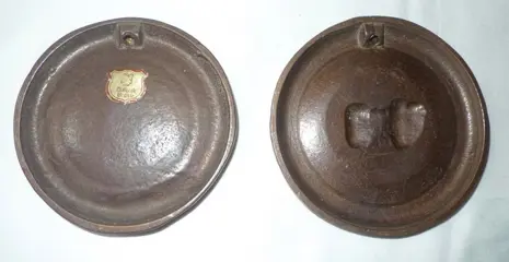 Plaquettes beelden van uilen en eendjes (2) - Brons (verguld/verzilverd/gepatineerd/koud geschilderd)