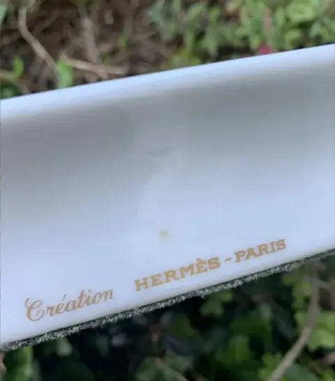 Hermès - asbakje - Porselein
