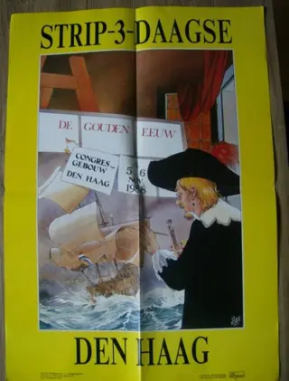 Stripdagen poster 1988 adv 1875