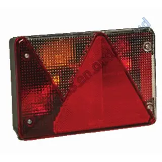 Aspock Multipoint 4 achterlicht rechthoekig links