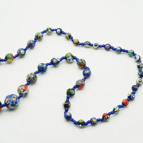 Ercole Moretti - Murano Millefiori ketting - Glas
