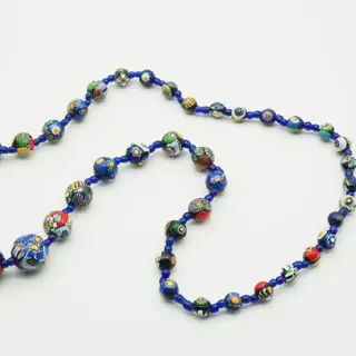 Ercole Moretti - Murano Millefiori ketting - Glas