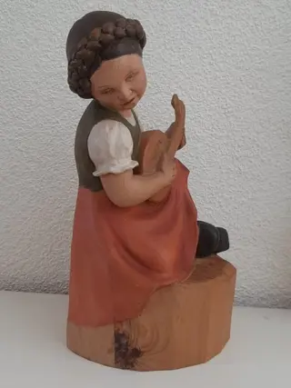 Josef Blassnig zirbenhout Luitspeelster - Hout