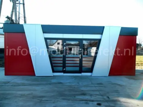 Draagbare hutten, Kiosken, Kantoorunit, Bureelcontainer