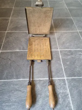Wafelijzer (1) - Messing