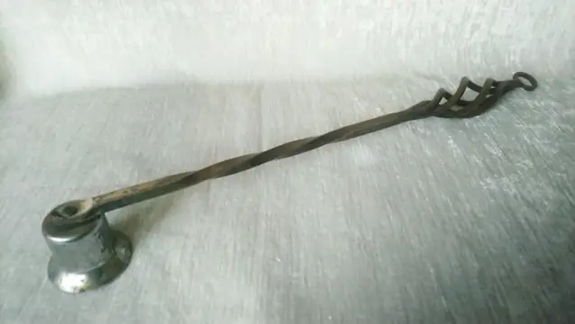 Kaarsendovers (6) - IJzer (gegoten/gesmeed), Messing, Verzilverd