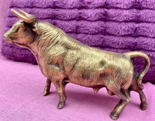 Beeld, Stier - Messing