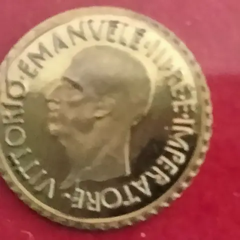 Kleinste munten ter wereld (5) - .333 (8 kt) goud