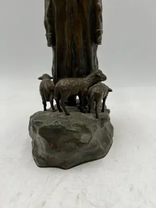 Beeld, herder - Brons