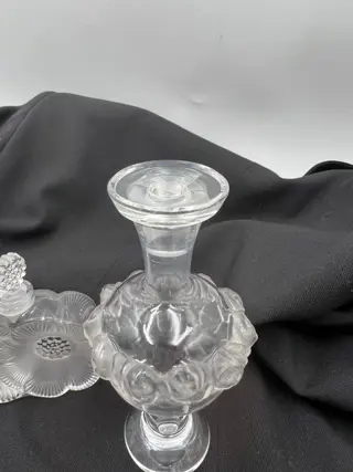 Lalique - Potten en kom (3) - Kristal