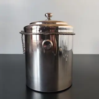 JobArt - Originele glacette uit de jaren 60 - Bauhaus - Verzilverd