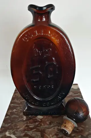 Fles met dop (1) - Glas