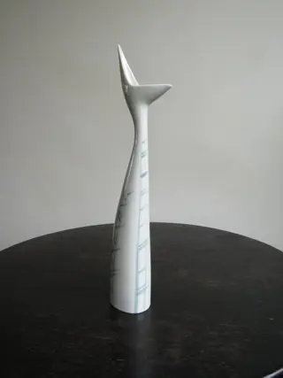 Royal Dux - "Brussels style" Vaas - 41 cm - Porselein
