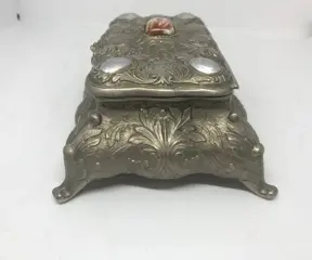 Juwelendoosje - zilver metaal