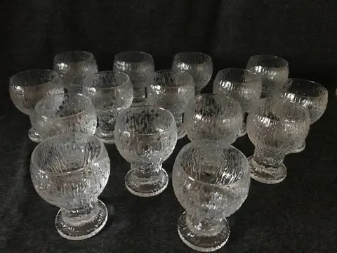 Timo Sarpaneva - Iittala - Glazen (15) - Glas