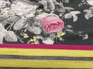 Spectaculaire "getrimde" wol Enzo degli Angiuoni fil coupè - 520 x 140 cm - Viscose katoen PES - 21e eeuw