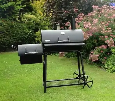 Oklahoma smoker 16 inch basic houtskool hout barbecue roker