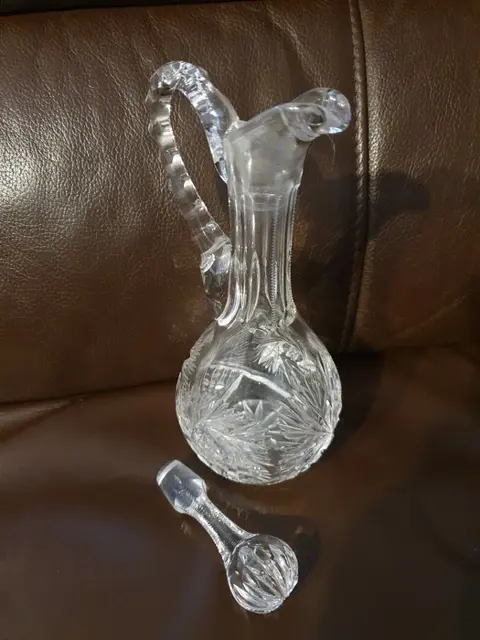 Karaf (3) - Art Deco - Glas, Kristal