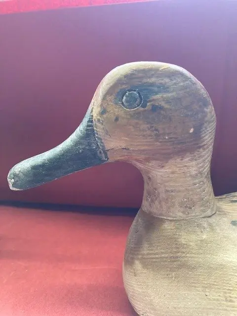 Antieke lokeend volkskunst (1) - Hout