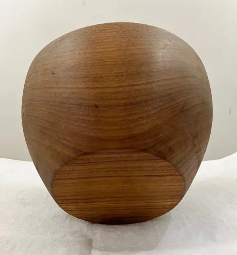 Schaal/kom (3) - Kunst en ambachten - Hout (Teak)