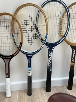 Tennisrackets (8) - Hout