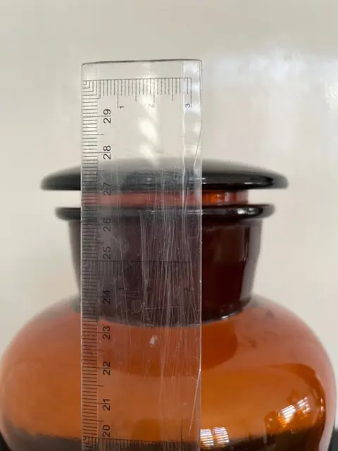 6 apothekerspotten - Glas