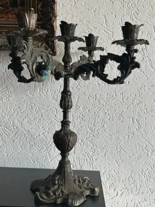 Kandelaar (1) - Brons