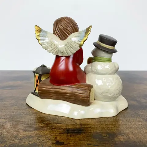 Goebel Angel Beeldje - Geduldige Freunde - Porselein