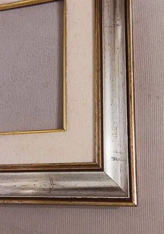 Fotolijst (2) - Bladgoud, Bladzilver, Hout