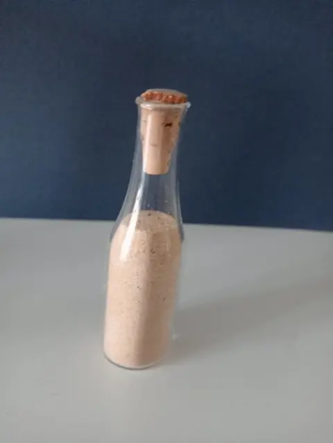 freddy - ampullen (4) - glas + woestijnzand