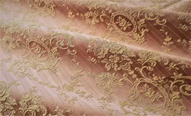 Hoge kwaliteit damast jacquardstof - 500 x 140 cm - Hars/polyester - 20e eeuw