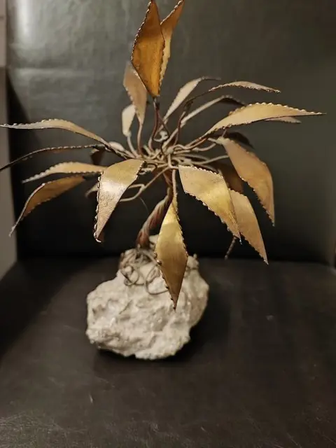 Daniel D'Haeseleer - Koperen boom op rots - Koper