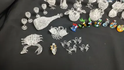 Vintage glas geblazen beeldjes (49) - Glas